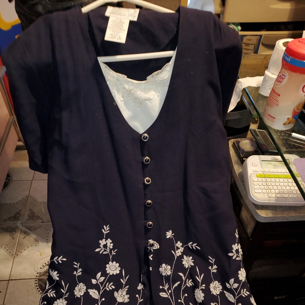 Pride & Joy Short Sleeve Tunic Jacket Top 14